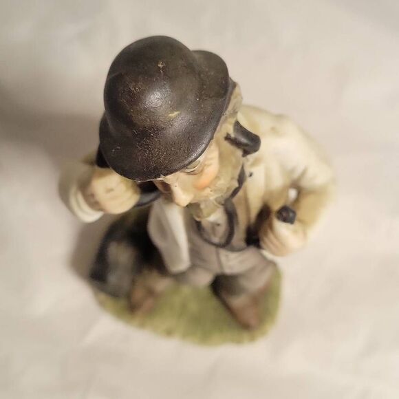 Rare Vintage Designed Himark Giftware Porcelain Old Time Doctor 7 1/4" Figurine - Picture 6 of 14